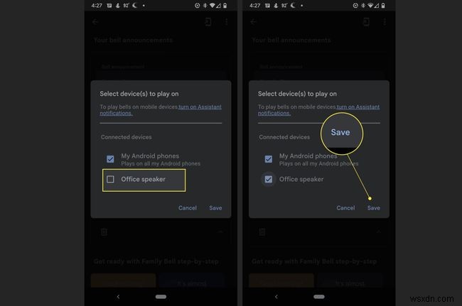 Android पर Google फ़ैमिली बेल कैसे सेट करें