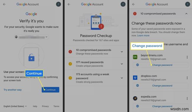 Android के लिए Google पासवर्ड जांच का उपयोग कैसे करें