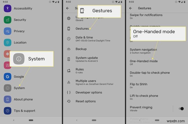 Android 12 को वन-हैंडेड मोड में कैसे उपयोग करें