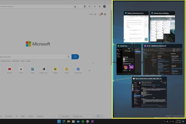 Windows 11 में स्नैप लेआउट के साथ स्क्रीन को कैसे विभाजित करें
