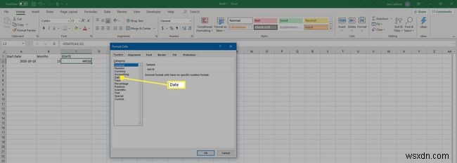 Excel में EDATE फ़ंक्शन का उपयोग कैसे करें