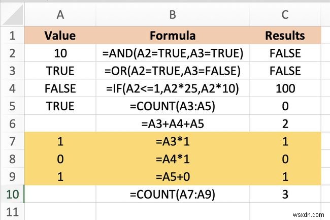 Excel में बूलियन मान (तार्किक मान) का उपयोग कैसे करें
