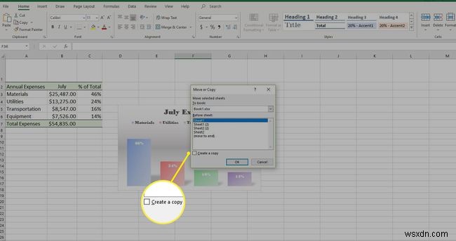 Excel में किसी शीट को कॉपी कैसे करें