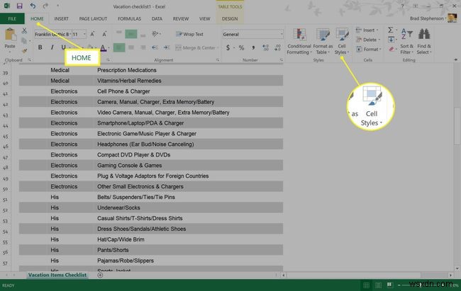 Excel में हाईलाइट कैसे करें