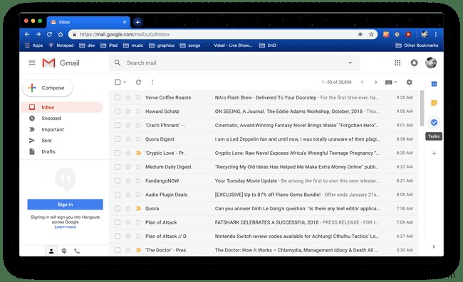 Gmail और Google कैलेंडर में Google कार्य का उपयोग कैसे करें