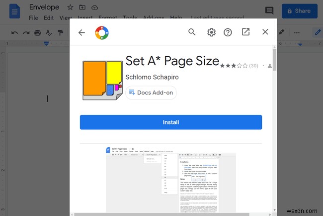 Google डॉक्स लिफाफा टेम्प्लेट कैसे बनाएं