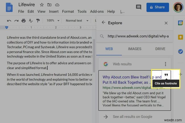 Google डॉक्स में फुटनोट कैसे जोड़ें