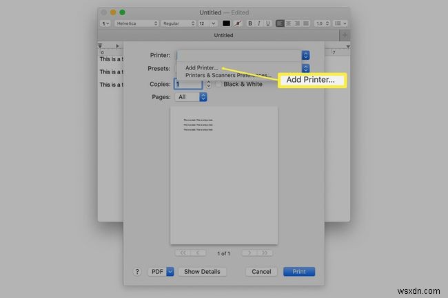 Mac में प्रिंटर जोड़ने का आसान तरीका