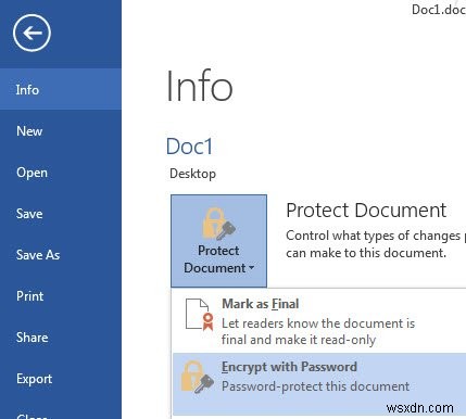 Microsoft Word 2013 में अपने दस्तावेज़ को सुरक्षित रखने के 3 तरीके