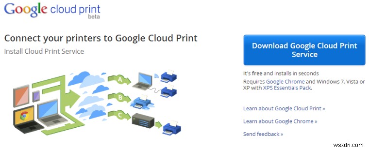 Google क्लाउड प्रिंट के साथ विंडोज़ में दूरस्थ रूप से फ़ाइलें प्रिंट करें
