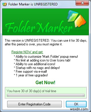 FolderMarker से अपने विंडोज फोल्डर आइकॉन बदलें