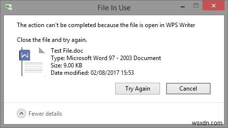 Windows में  उपयोग में  फ़ाइलें कैसे अनलॉक करें