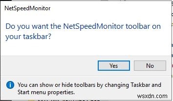 Windows में टास्कबार पर अपनी इंटरनेट स्पीड कैसे प्रदर्शित करें