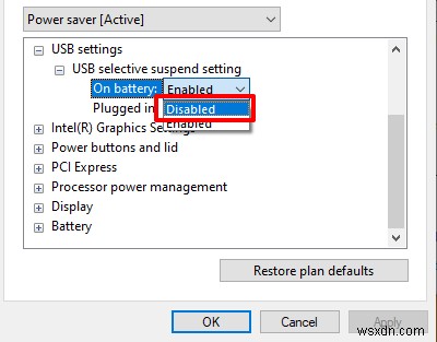 Windows 10 पर USB सेलेक्टिव सस्पेंड क्या है और इसे कैसे निष्क्रिय करें