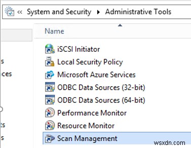 Windows Server 2012 R2 पर वितरित स्कैन सर्वर को कॉन्फ़िगर करना 