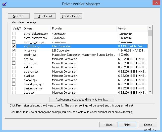 ड्राइवर सत्यापनकर्ता:Windows ड्राइवर समस्याओं का निवारण और पहचान कैसे करें 