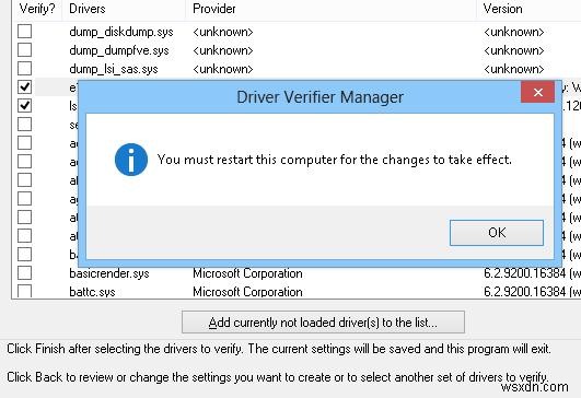 ड्राइवर सत्यापनकर्ता:Windows ड्राइवर समस्याओं का निवारण और पहचान कैसे करें 