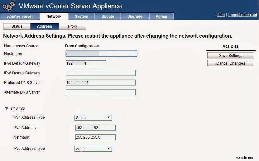 vCenter सर्वर उपकरण (VCSA) में दूसरा NIC कैसे जोड़ें 