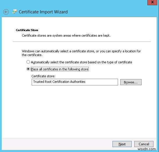 VMWare vCenter स्व-हस्ताक्षरित प्रमाणपत्र चेतावनी को हटाना 