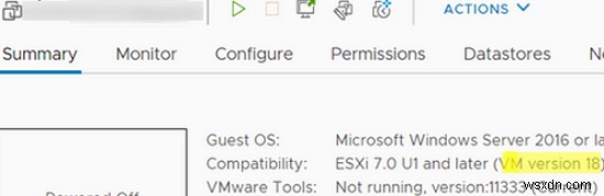 VMware ESXi में VM हार्डवेयर संस्करण को कैसे अपग्रेड करें? 