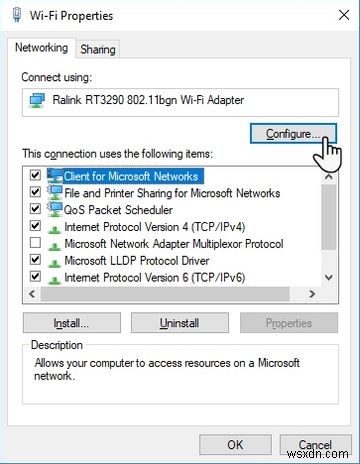 विंडोज 10 में ईथरनेट कनेक्ट करते समय वाई-फाई कैसे बंद करें 