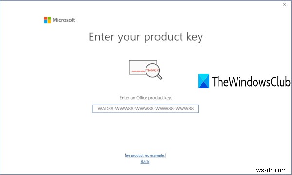 Microsoft Office उत्पाद कुंजी की स्थापना रद्द कैसे करें 