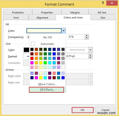 Excel में किसी टिप्पणी में चित्र कैसे सम्मिलित करें 