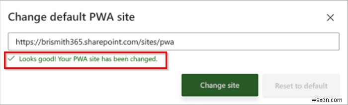 प्रोजेक्ट होम के लिए अपनी डिफ़ॉल्ट PWA साइट कैसे बदलें 