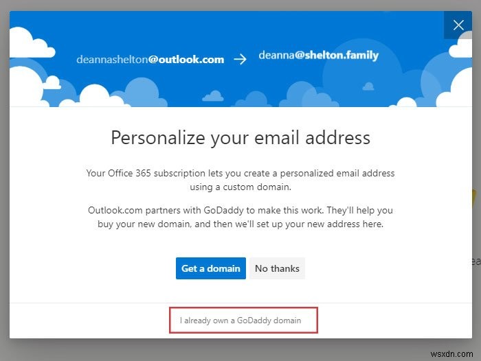 आउटलुक का उपयोग करके व्यक्तिगत ईमेल आईडी कैसे बनाएं 