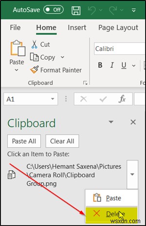Excel, Word या PowerPoint में क्लिपबोर्ड को कैसे साफ़ करें 