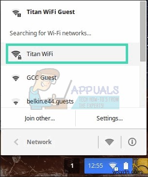 Chrome पर पसंदीदा Wifi नेटवर्क को प्राथमिकता दें