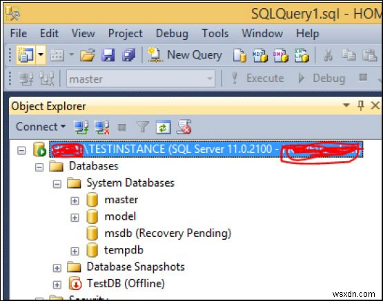 MS SQL सर्वर में डेटाबेस मॉनिटरिंग 