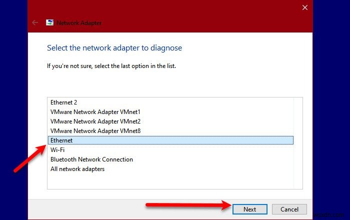 Windows 11/10 पर इंटरफ़ेस ईथरनेट त्रुटि संदेशों को नवीनीकृत करते समय एक त्रुटि ठीक करें 