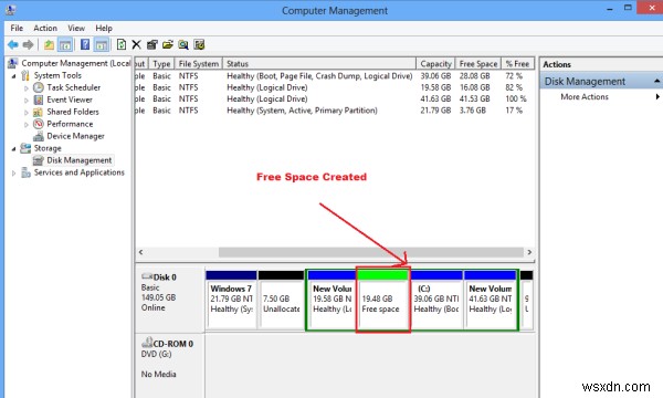 विंडोज 11/10 में डिस्क प्रबंधन टूल का उपयोग करके नया बनाएं, आकार बदलें, विभाजन बढ़ाएं 