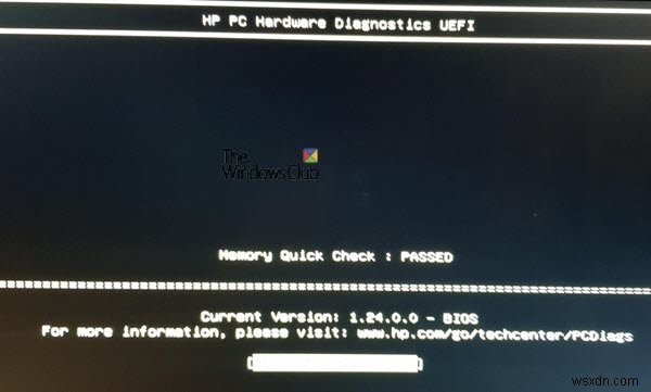 विंडोज 11/10 पर एचपी पीसी हार्डवेयर डायग्नोस्टिक्स यूईएफआई का उपयोग करना 