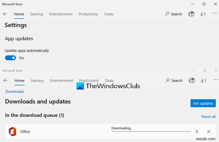 Microsoft Store ऐप्स Windows 11/10 में स्वचालित रूप से अपडेट नहीं हो रहे हैं 