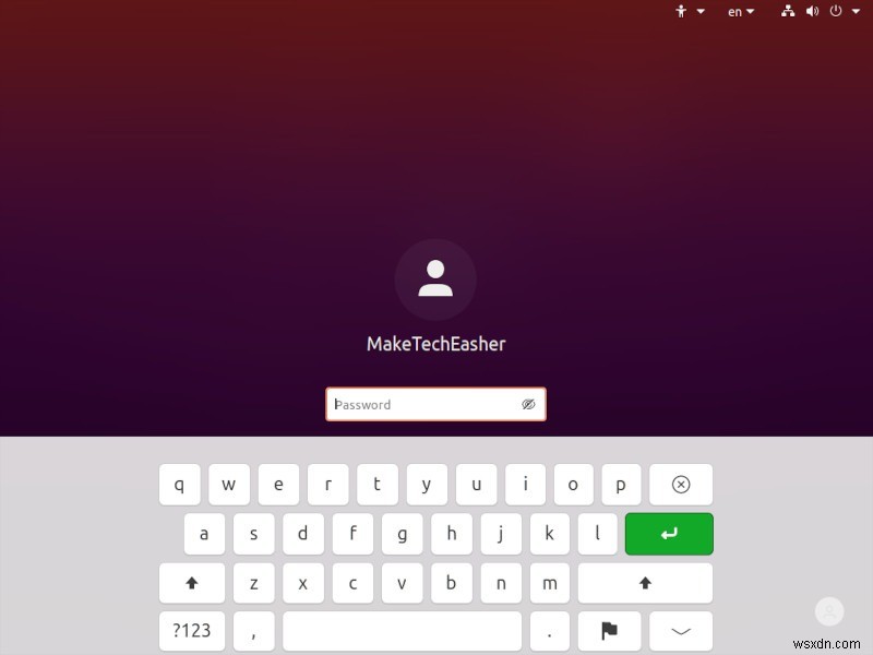 लिनक्स में वर्चुअल ऑन-स्क्रीन कीबोर्ड कैसे सेट करें 