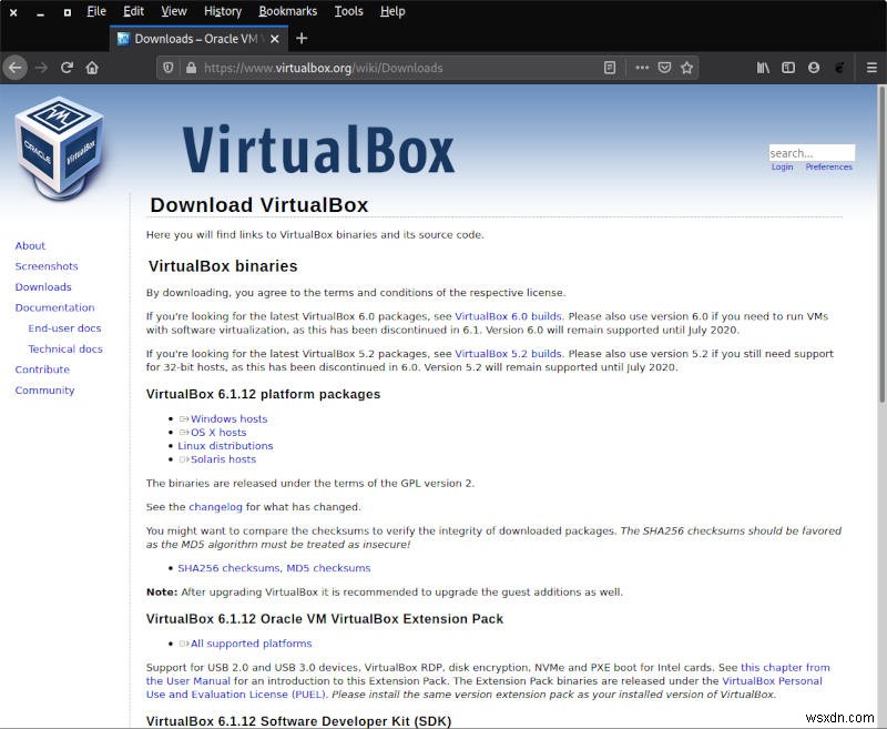 लिनक्स में वर्चुअलबॉक्स में विंडोज कैसे स्थापित करें 