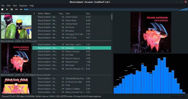 DeaDBeeF के साथ अपनी Linux संगीत लाइब्रेरी को बेहतर बनाएं 