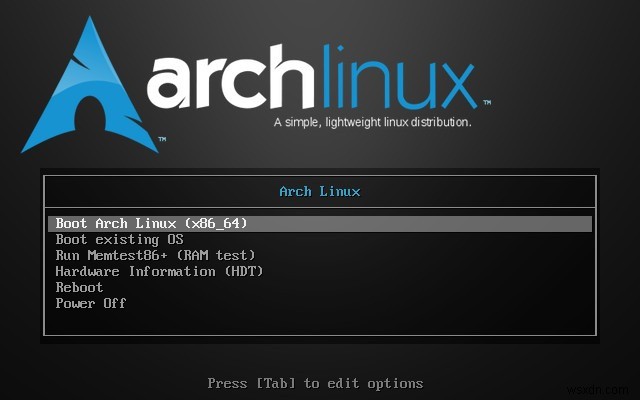 आर्क लिनक्स कैसे स्थापित करें 