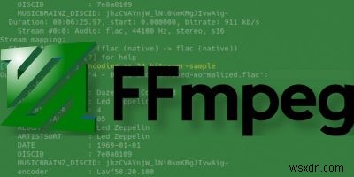 FFMPEG के साथ अपनी संगीत फ़ाइलों को समायोजित और सामान्य करें 