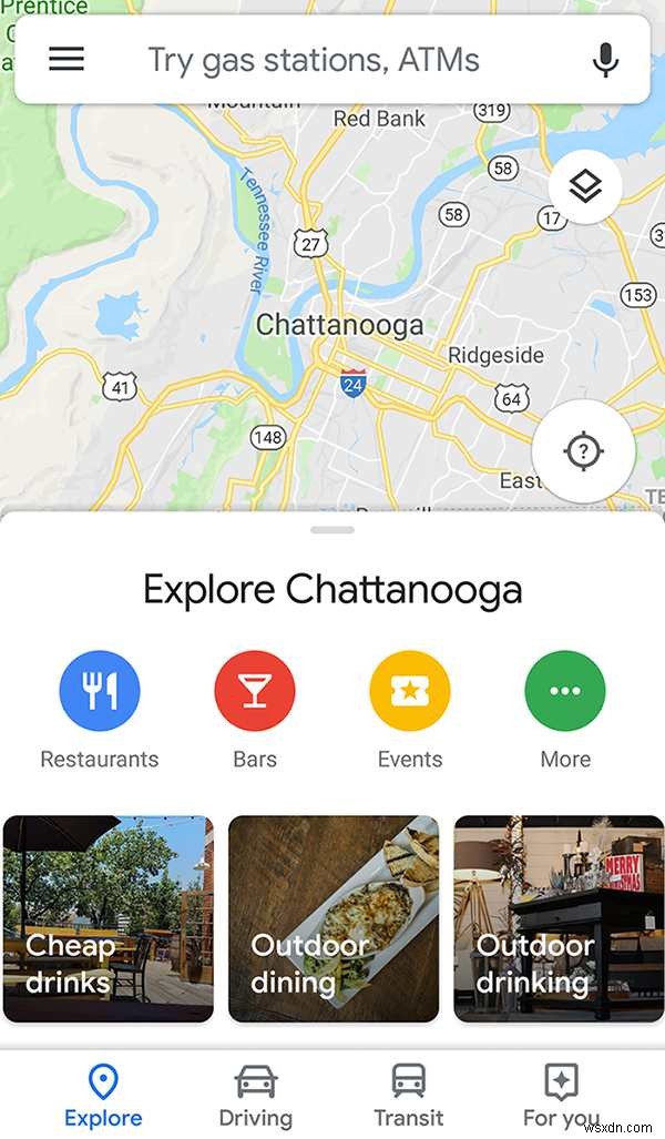 Google मानचित्र की नई अनुशंसा सुविधाओं के साथ एक्सप्लोर करना 