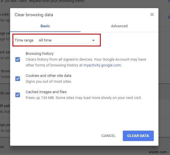 Chrome URL स्वतः पूर्ण कैसे बंद करें 
