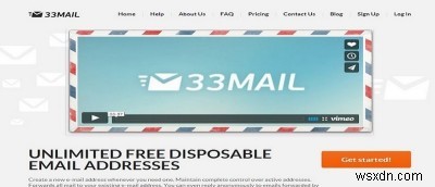 आसानी से डिस्पोजेबल ईमेल पते बनाएं जिनमें 33Mail के साथ एक कस्टम डोमेन हो