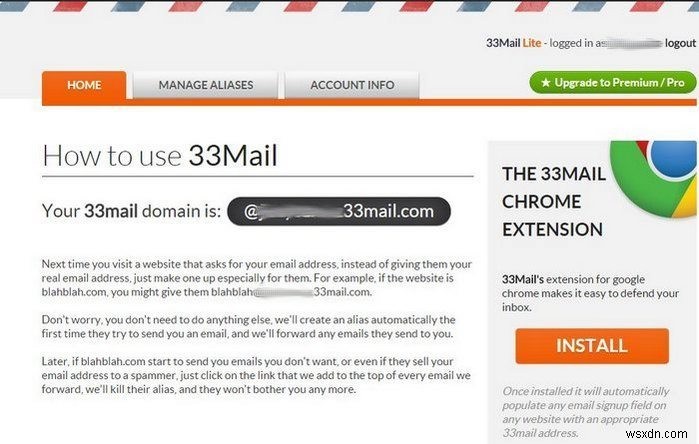 आसानी से डिस्पोजेबल ईमेल पते बनाएं जिनमें 33Mail के साथ एक कस्टम डोमेन हो