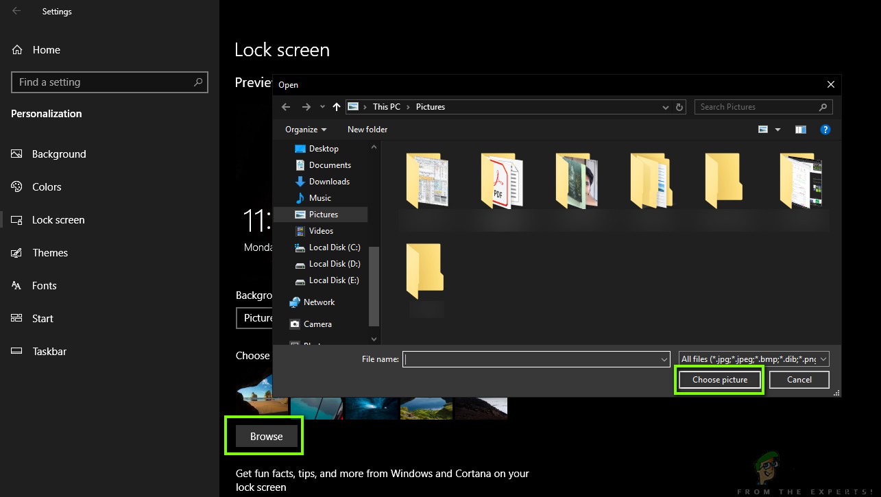 विंडोज 10 लॉक स्क्रीन छवियों को निजीकृत कैसे करें 