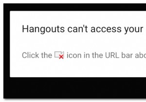 Google Hangouts कैमरा को कैसे ठीक करें काम नहीं कर रहा है 