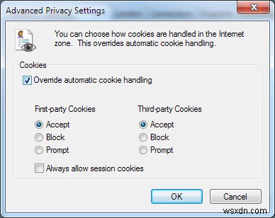 इंटरनेट एक्सप्लोरर में कुकीज़ कैसे सक्षम करें