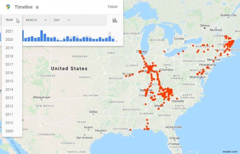 Google मानचित्र स्थान इतिहास:5 उपयोगी चीजें जो आप इसके साथ कर सकते हैं