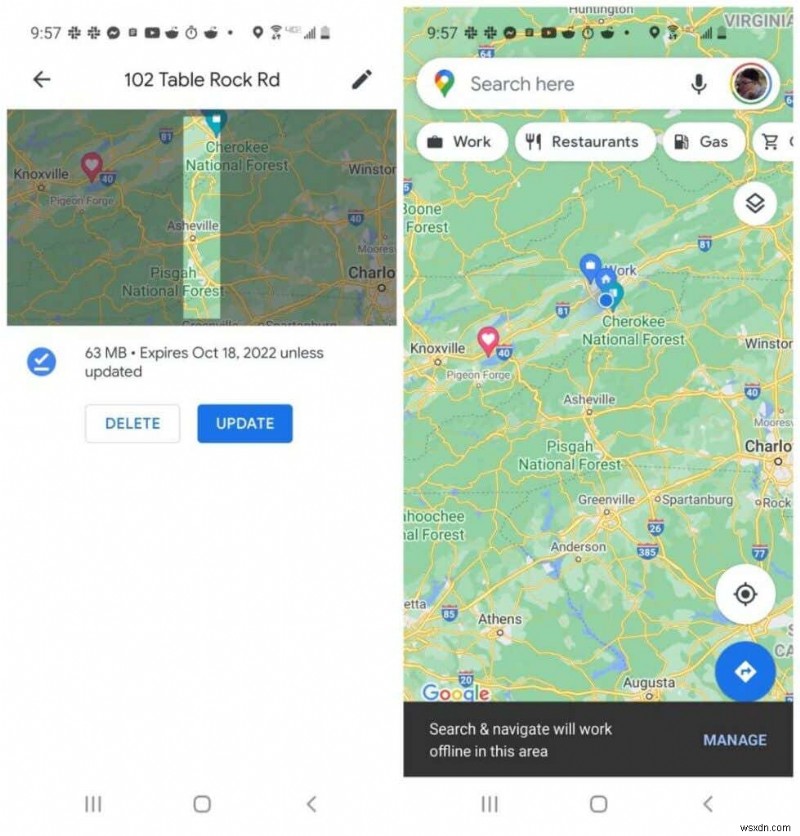 ऑफलाइन देखने के लिए Google मानचित्र पर मानचित्र कैसे डाउनलोड करें